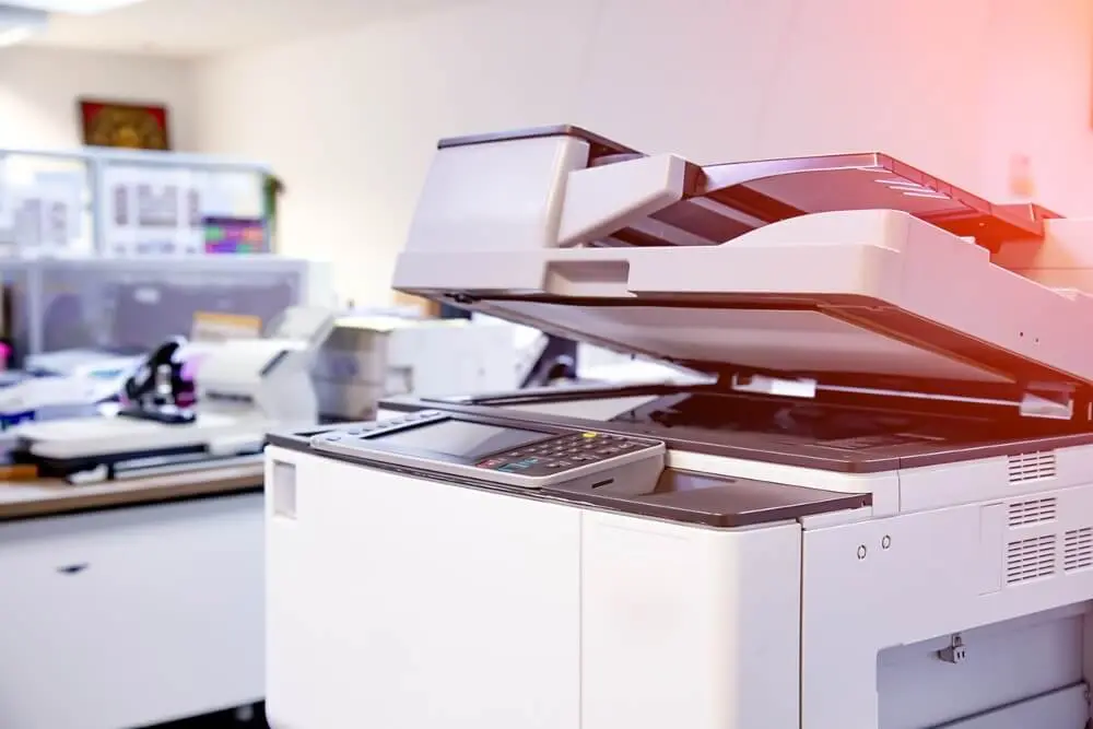 Background image of copier