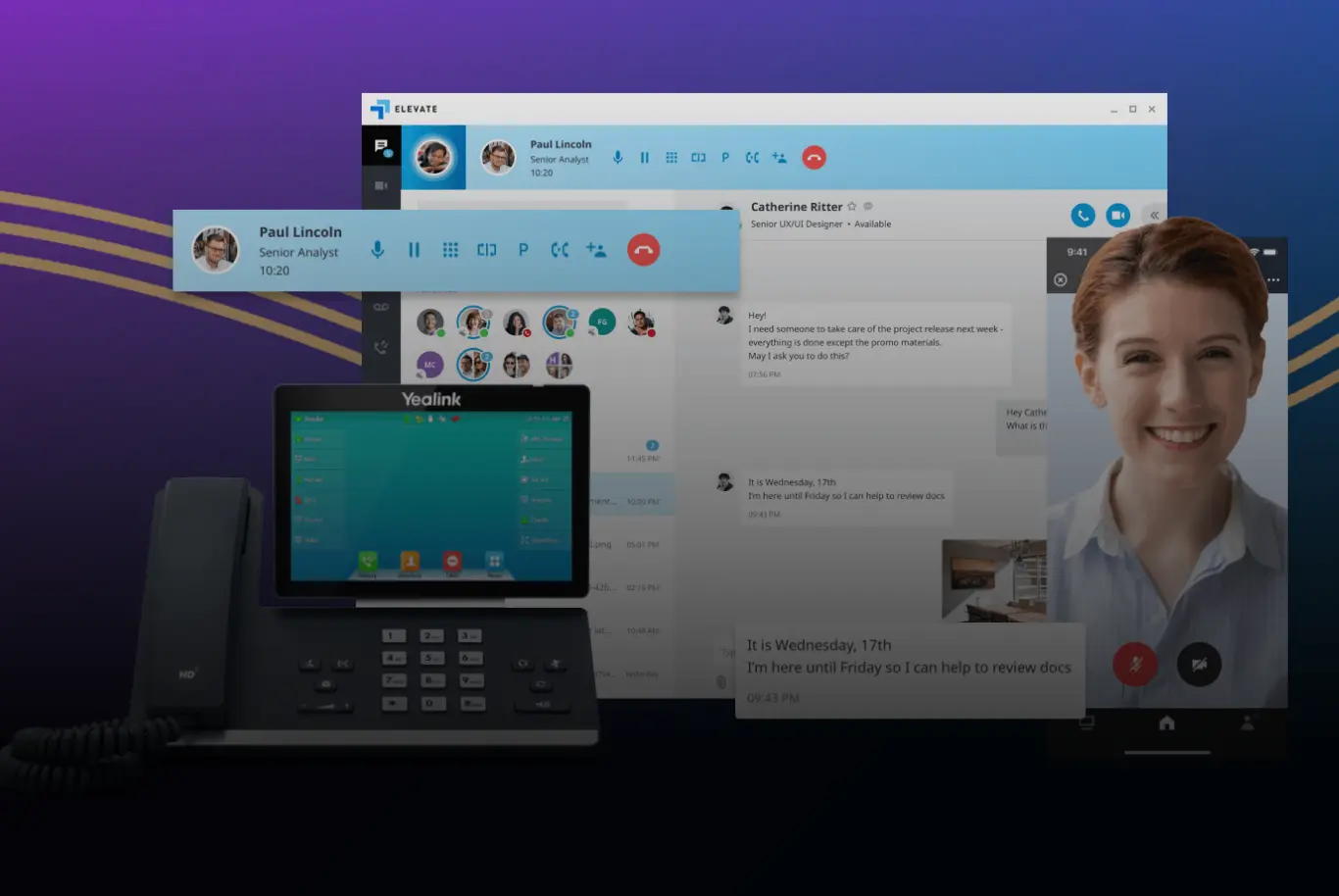 Background image of business phone solutions