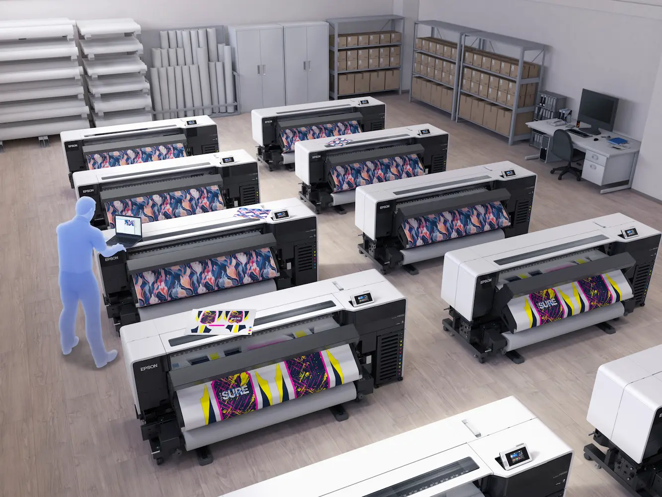 Epson Surecolor F9570 Sublimation background image